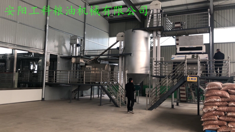 3.120 ton Corn oil steaming and frying section